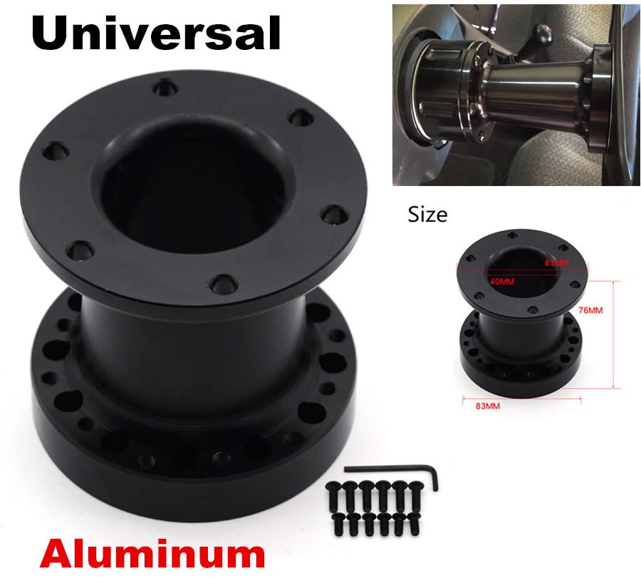 Universal 3 INCH Aluminum Spacer For Steering Wheel Hub Adapter Boss Kit 76mm
