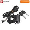 Thumb Throttle Voltage Voltmeter Digital With Key Lock For Electric Scooter LCD Display Switch Power Electric Bicycle Parts