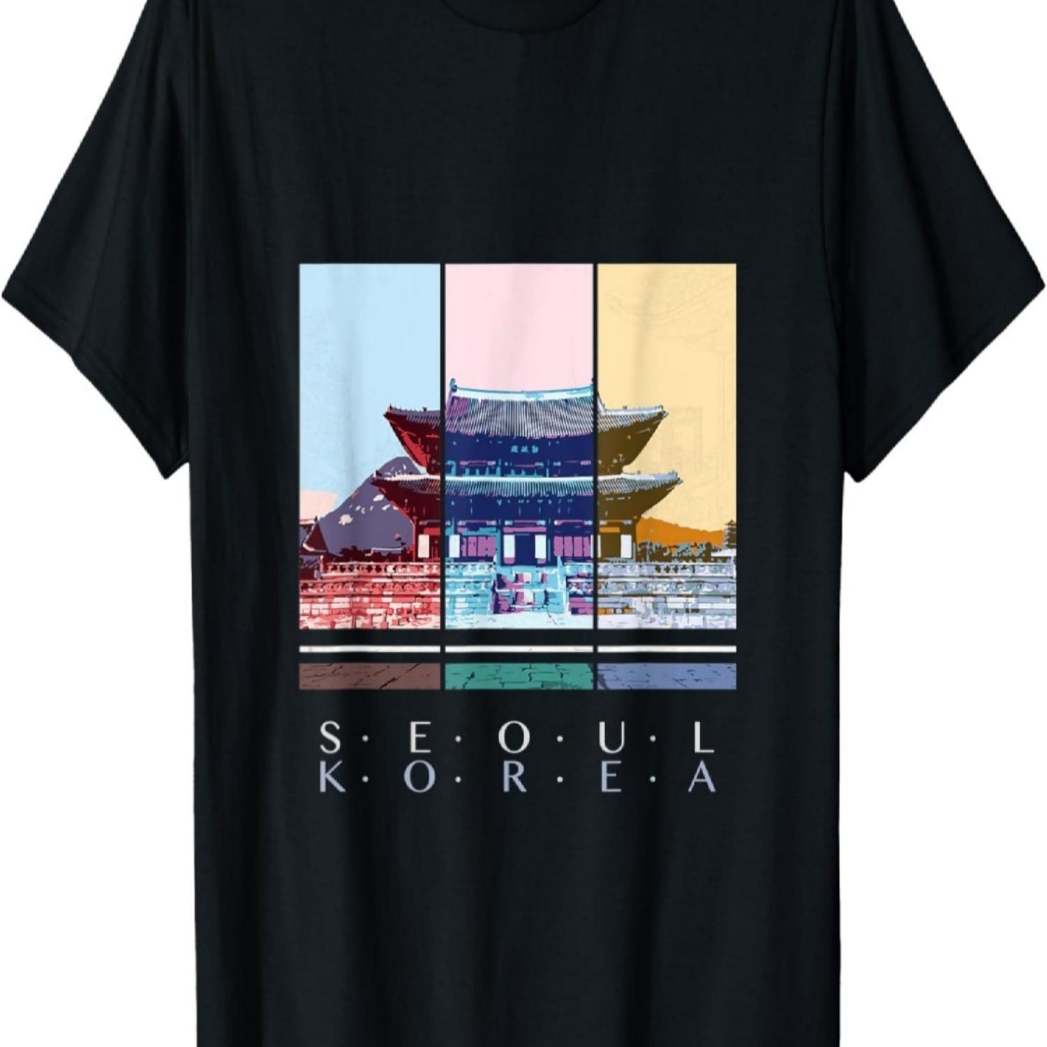 SEOUL, KOREA, Series of Design Seoul III T-Shirt S