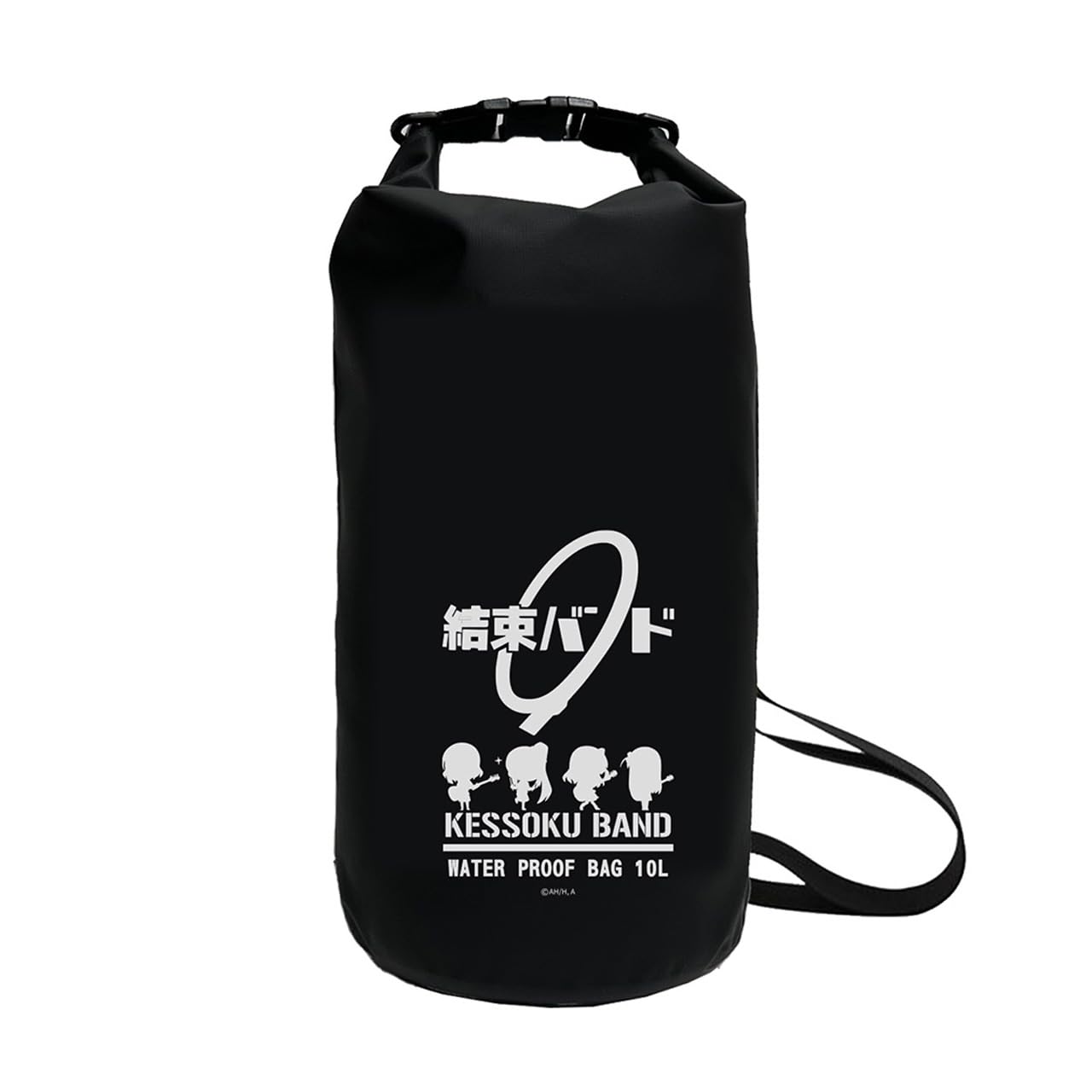 

Аниме гермомешок 10 л Bocchi Rock! чёрный