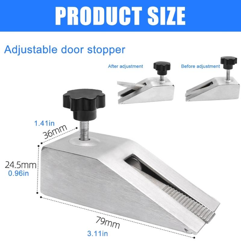 Universal Door Stoppers Tool Quick Installation Door Stoppers Modern Door Holder For Interior Kitchen Cabinet Door