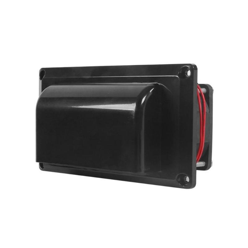 Trailer Boat Side Ventilation Fan 12V High Speed Airflows System With Anti UV ABS Material For Marine Bathroom Warehouse