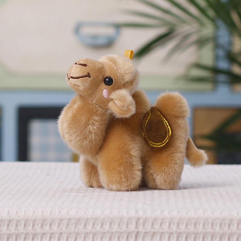 Cute Embroidered Camel Plush Toy Keychain For Kids And Adults