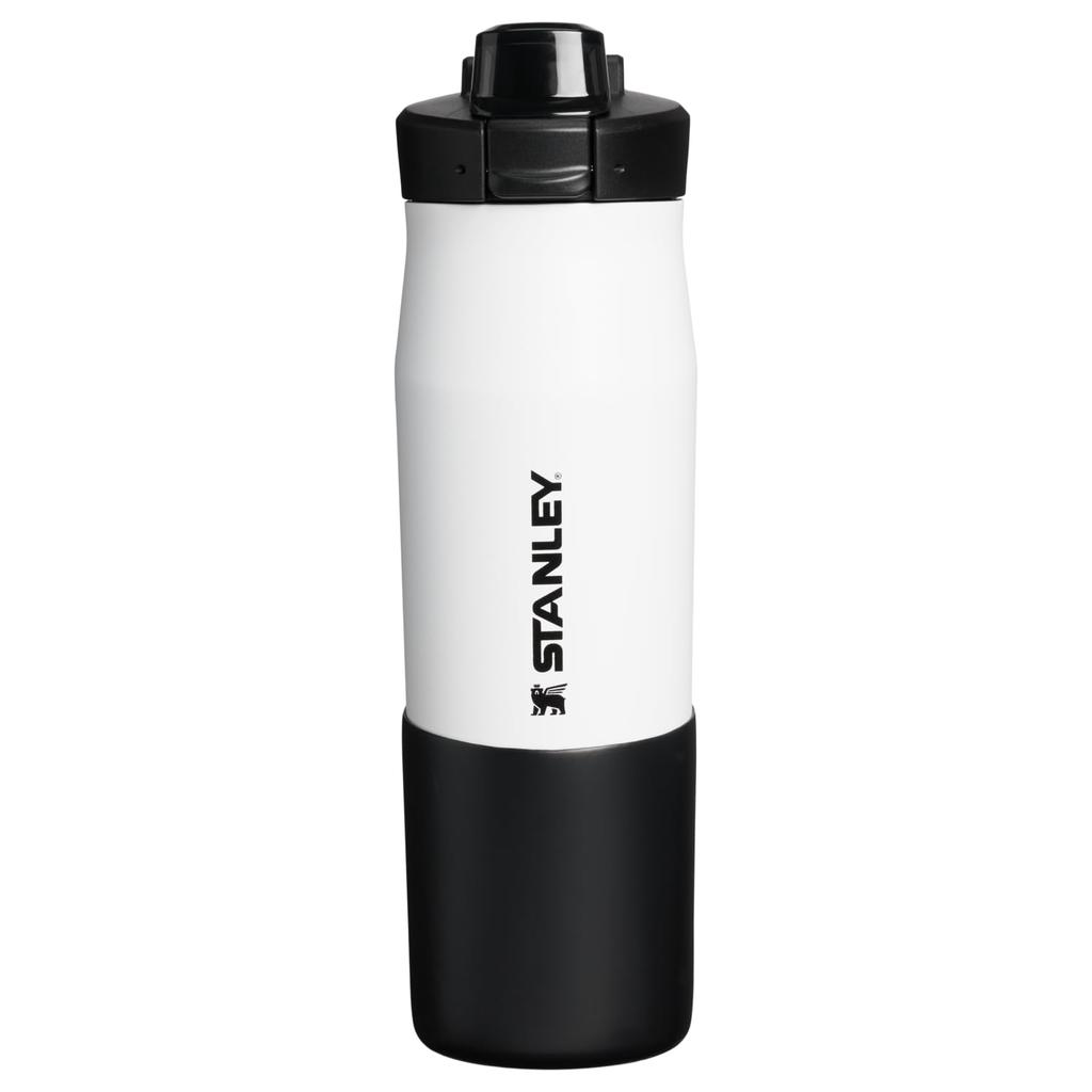 STANLEY 1913 Vitalize Tempo Vacuum Insulated 24 Oz L Bottle, Chalk, / 0.71