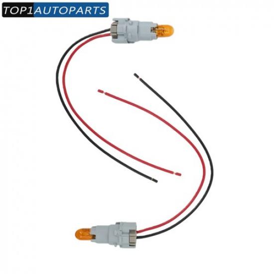 For Honda & Acura 2PCS Tail Light Parking Lamp Bulb Holder Socket+Bulb+Connector