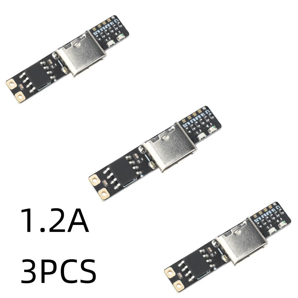 3/5/10PCS DC 3.7V Ultra-Narrow Ultra-Small Charging Module Li-ion Battery Charging Board 1A 4.2V Charger Module Type C