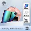 Unisex Electric Vehicle Helmet: Certified, Sun-Protective, All-Season, Unbreakable, with Free Shipping