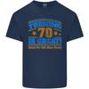 70th Birthday Turning 70 Is Great Year Old Unisexs Light Cotton TShirt