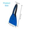 Car Ice Scrapers Silicone Car Snow Shovel Soft Handle Ice Scraper Removal Winter Snow Cleaning Squeegee Tools Auto Accessories