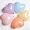 100pcs 10inch Macaron Love Balloons Romantic Heart Shaped Balloon Wedding Party Birthday Decoration Engagement Proposal Decor