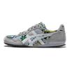 Sapatos Casuais Serrano de Cano Baixo Feminino Listrados Cinza D668L-1099