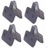4 Pair Bike Disc Brake Pads Caliper Semi Resin Components