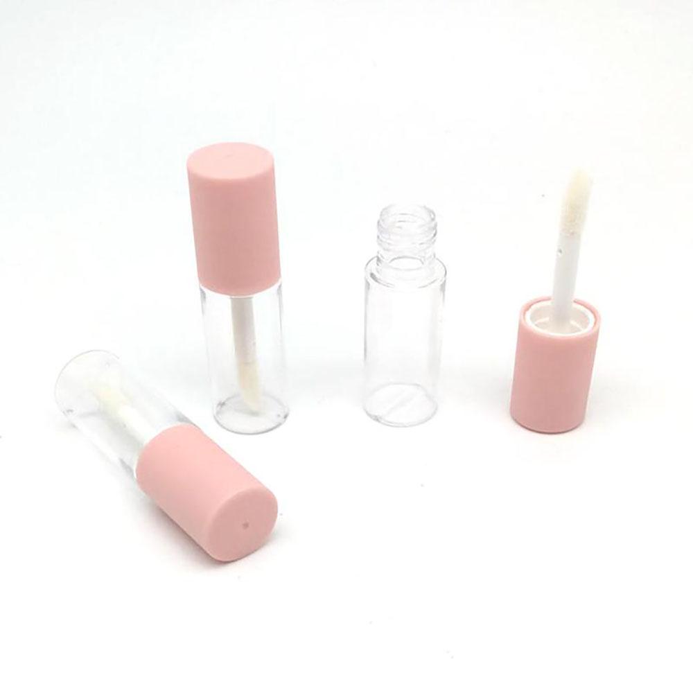 Mini Portable Pink Makeup Tools Empty Tube Travel Refillable Bottles Sample Bottles DIY Lip Gloss Lip Gloss Tubes