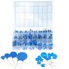 395PCS Value High Voltage Earthenware Capacitor Kit With Storage Box 5D431K To 20D390K Resistor For Repairs Tool Accessories