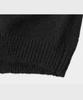 LETTERCOMO Daily Wool Round Knit Black