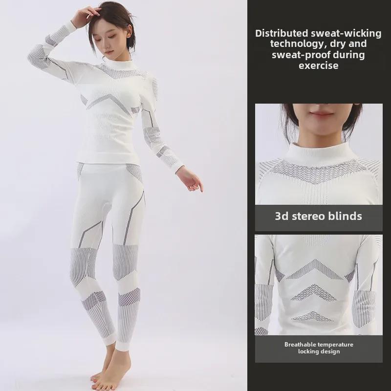 Ski Quick-Dry Compression Base Layer: Breathable, Warm, Sweat-Wicking, Unisex Outdoor Sportswear