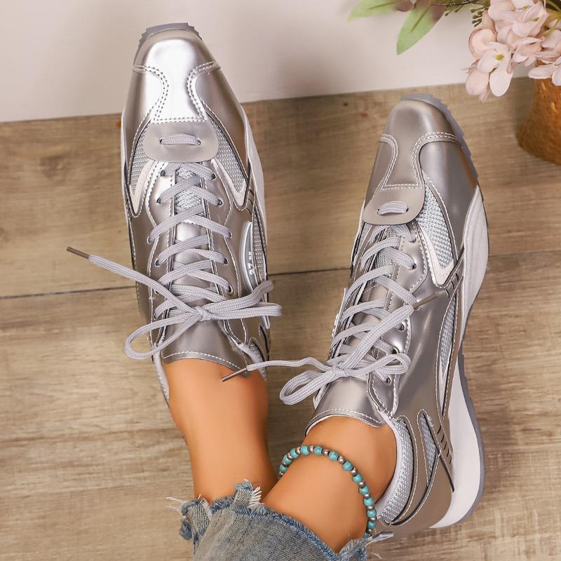 2025 New Women's Platform Versatile Casual Sneakers Heightened Moral Training Shoes