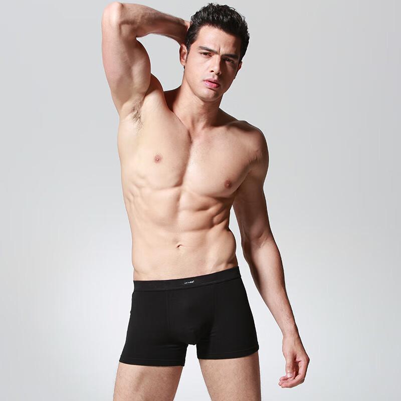 Hancai Men's Breathable Cotton Boxer Briefs