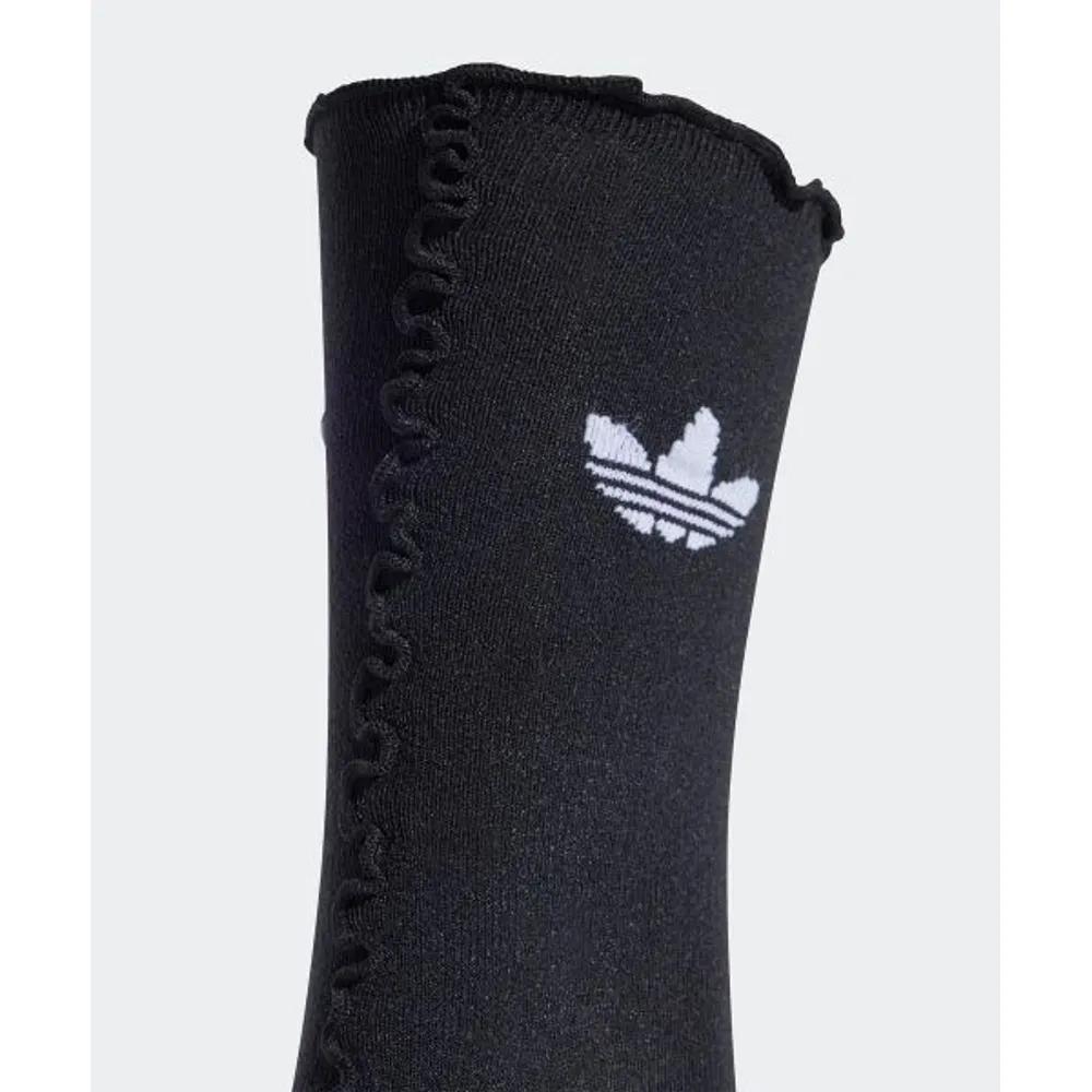 adidas Ruffle Socks 2P - White:Black JD5623 4993323