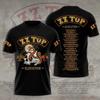 ZZ Top Band 3D Apparel T-shirt Gift For Fan All Sizes M683