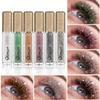 Sliver Gold Diamond Glitter Mascaras Quick Dry Long Lasting Waterproof Curling Thick Shiny Eyelash Sexy Mascara Makeup Cosmetics