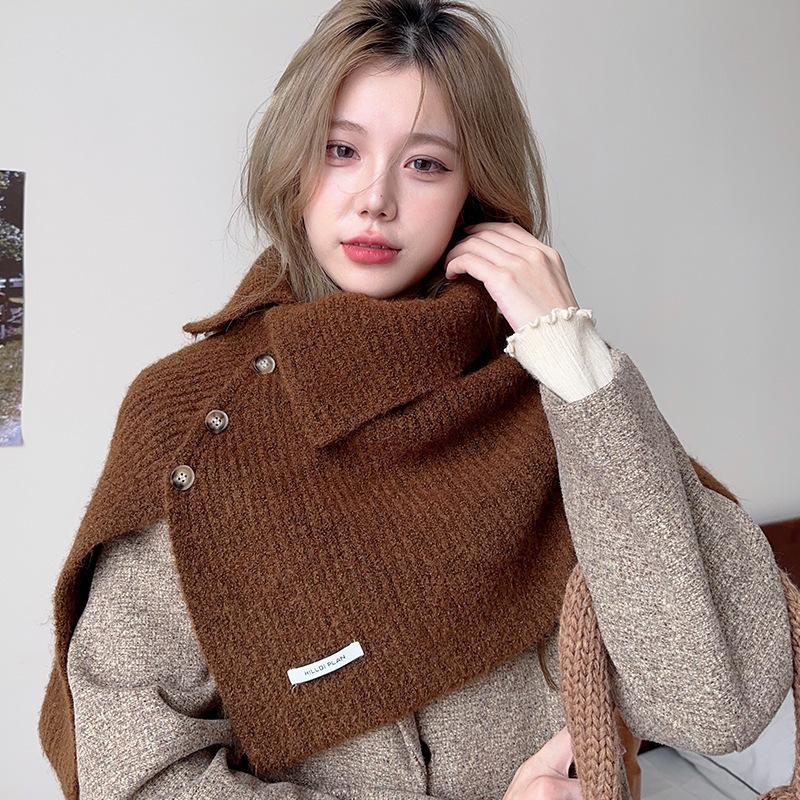 Unisex Winter Neutral Scarf Warm Lightweight Neck Wrap For Men Women All-Match Cold-Resistant Scarf Decorate The Gift