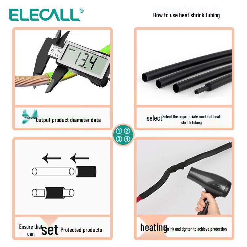 ELECALL Heat Shrink Tube