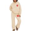 Unisex Trendy set mikiny a tepláků Y2K - Euro-americký Streetwear styl