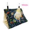 Triangle Bird Cage Parrot Plush Nest Pet Parrot Nest Budgie Warm Winter Hammock Cage House Hut Tent Bed Hanging Cave Pet Product