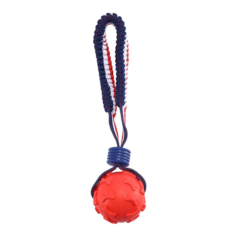 Dog Toy Ball Rubber Chew Toy for Dogs Durable Dog Chew Ball Toy for Chewers Fetch Ball for Medium Small Dogs Embossed Texture