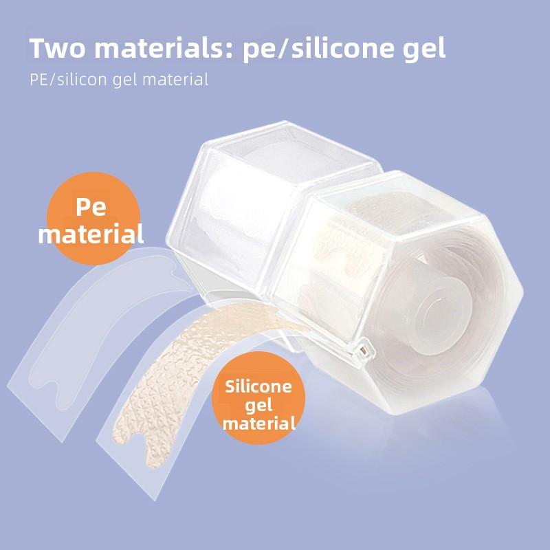 Plum Blossom Transparent Bone Anti-wear Heel Sticker Single Shoes Sandals High Heels Toe Foot Sticker Heel Invisible Anti-wear Foot
