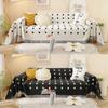 Nordic Chenille Double-Sided Sofa Towel Small Square Plaid Four Seasons Universal All-Inclusive Sofa Cushion Cover Cloth