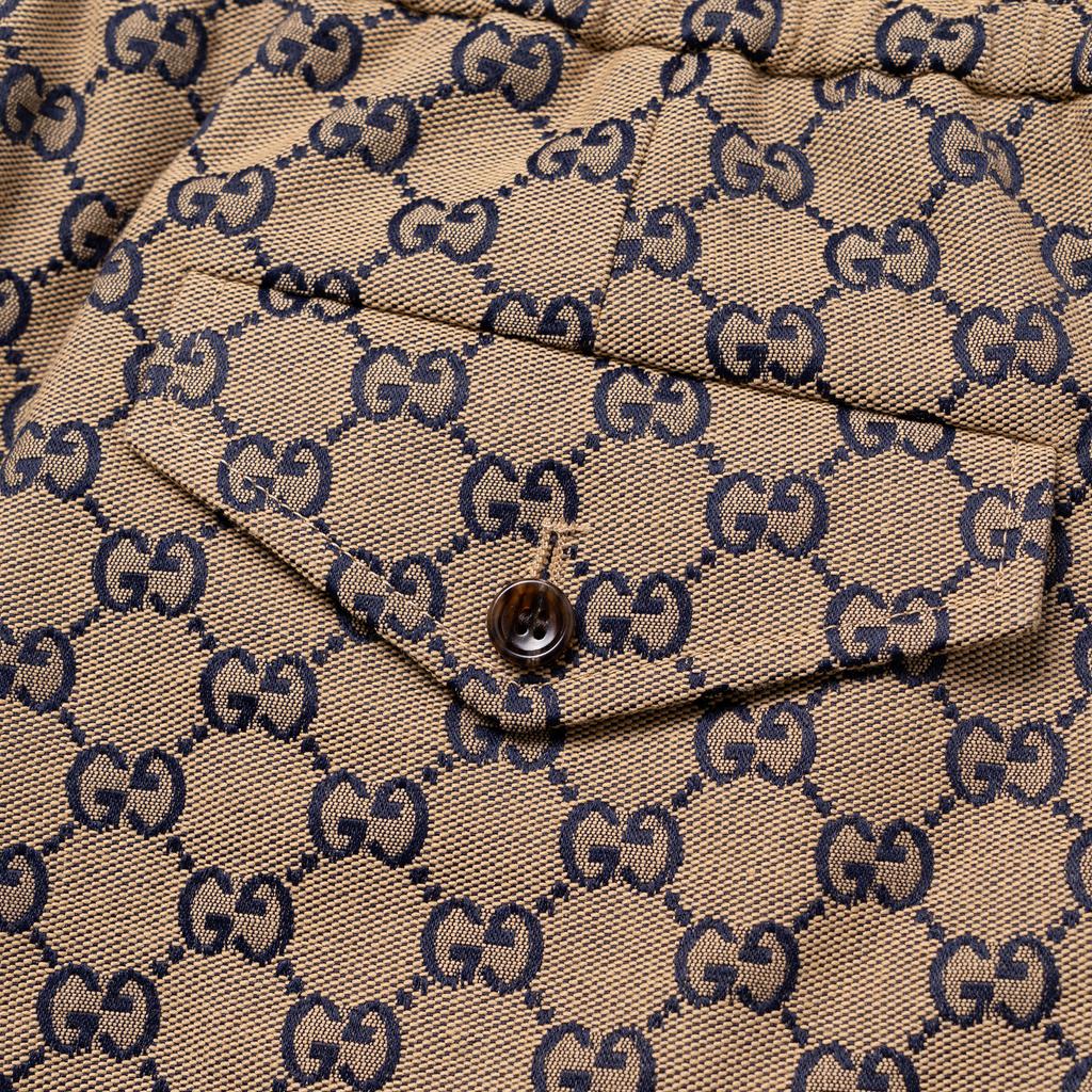 Gucci FW22 Ležérní kalhoty Pánské Hnědé 698725-Z8A1M-9078