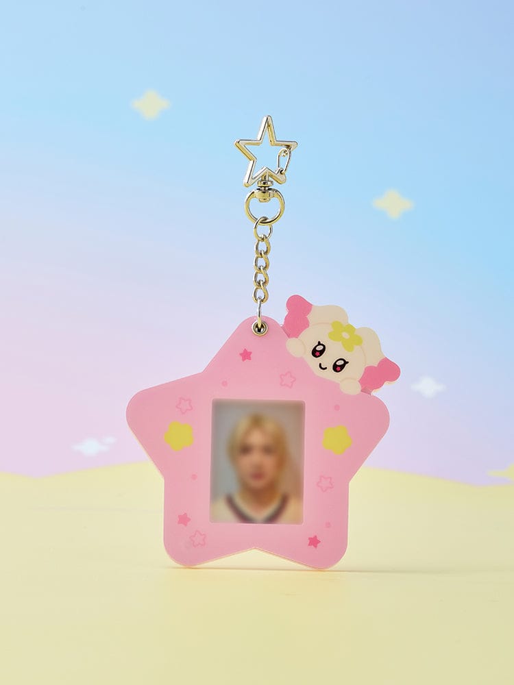 ATEEZ Mighteez Wonder Room official MD ID Photo Holder Keyring | K-POP Collectible Goods