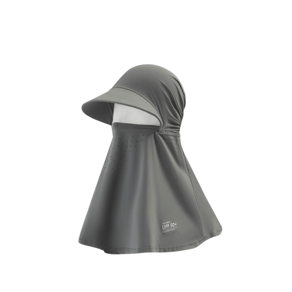 

Moisture Absorbing Full-Face UV Protection Hood Integrated Sun Proof Face Mask Hiking