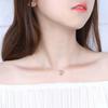 Exquisite Cute Cats Moon Pendant Necklace For Women Romantic Charm Chain Jewelry