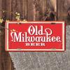 Vintage Old Milwaukee Beer Metal Sign - Waterproof Aluminum Wall Decor, Retro Indoor/Outdoor Use for Home, Bar, or Office