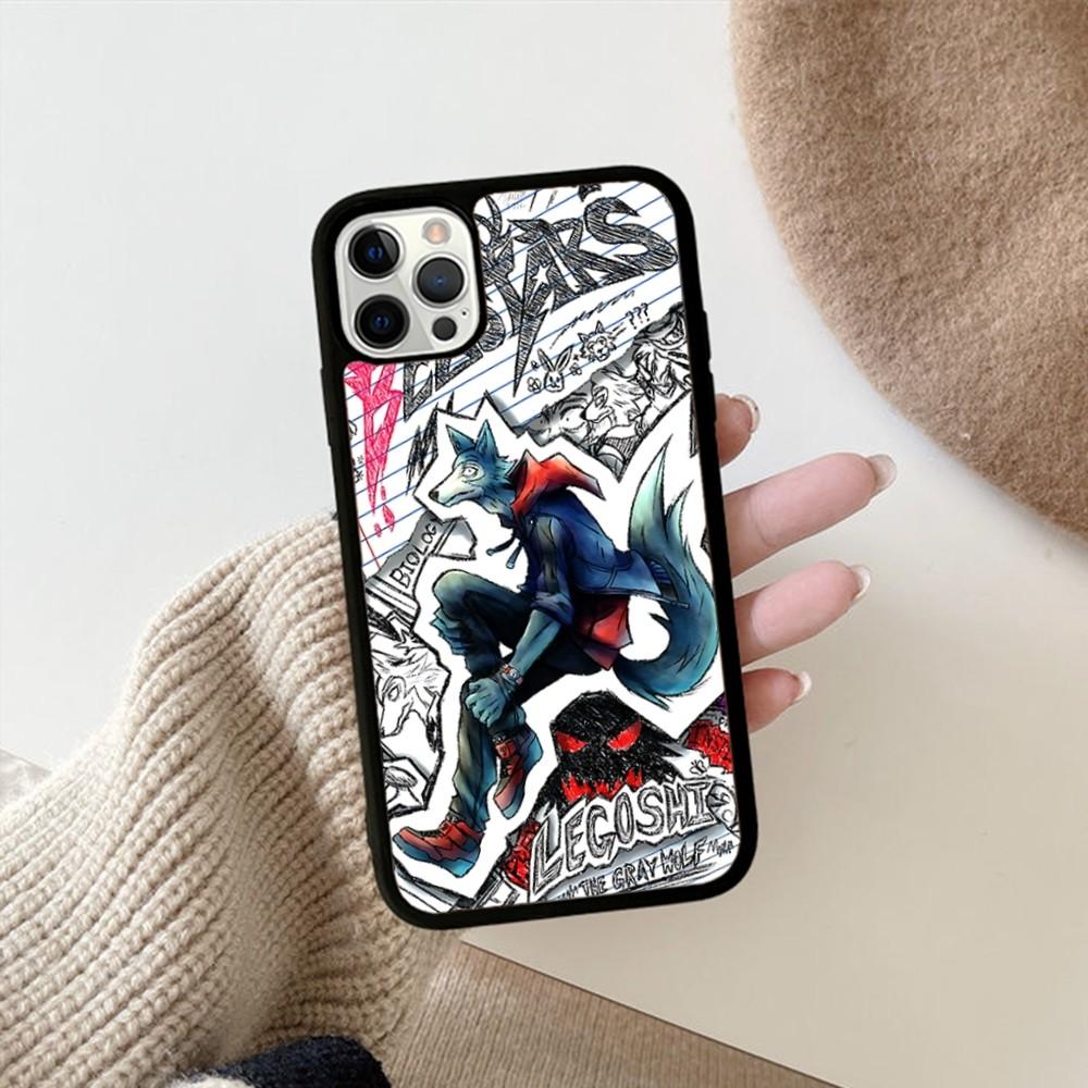 BEASTARS Phone Case Silicone PC+TPU For For IPhone 11 12 13 14 15 16 Plus Pro Max Cover