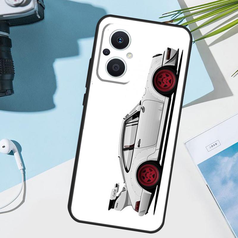 Japan Sports Car Jdm Drift Cover For OPPO Reno 11 Pro 10 12 13 14 14F 13F 12F 11F 7 8 Lite OPPO Find X6 X5 X8 Pro Case