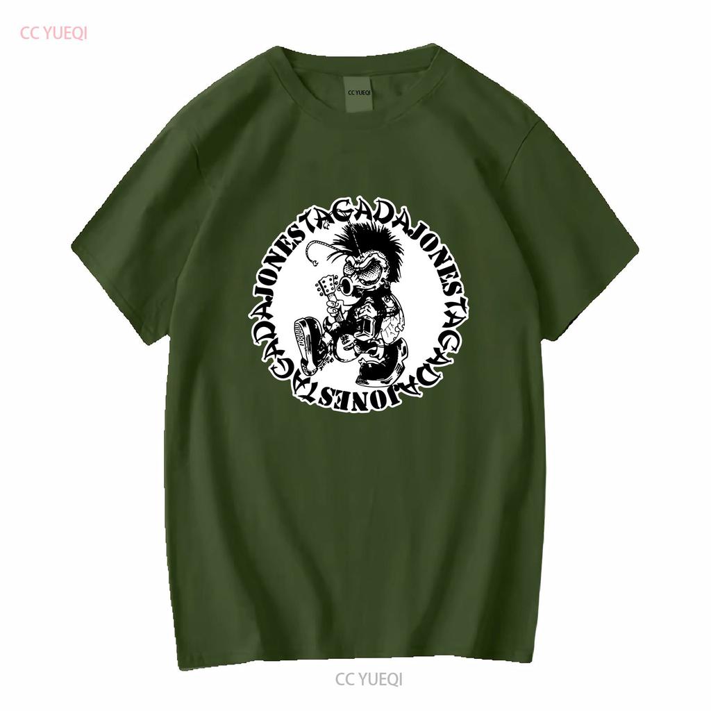 TAGADA JONES T Shirt Band Hardcore Anarcho Punk Rock Long or Short Sleeves Vintage Washed Comfortable Unisex Homme Soft