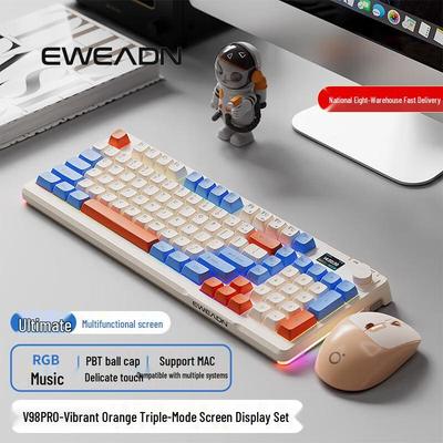 Pioneer V98Pro RGB Tri-Mode Keyboard & Silent Mouse Combo