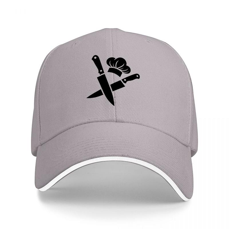 Black Baseball Cap Knife Flower Logo Minimalist Streetwear Adjustable Fit Urban Fashion Accessory for Adults
