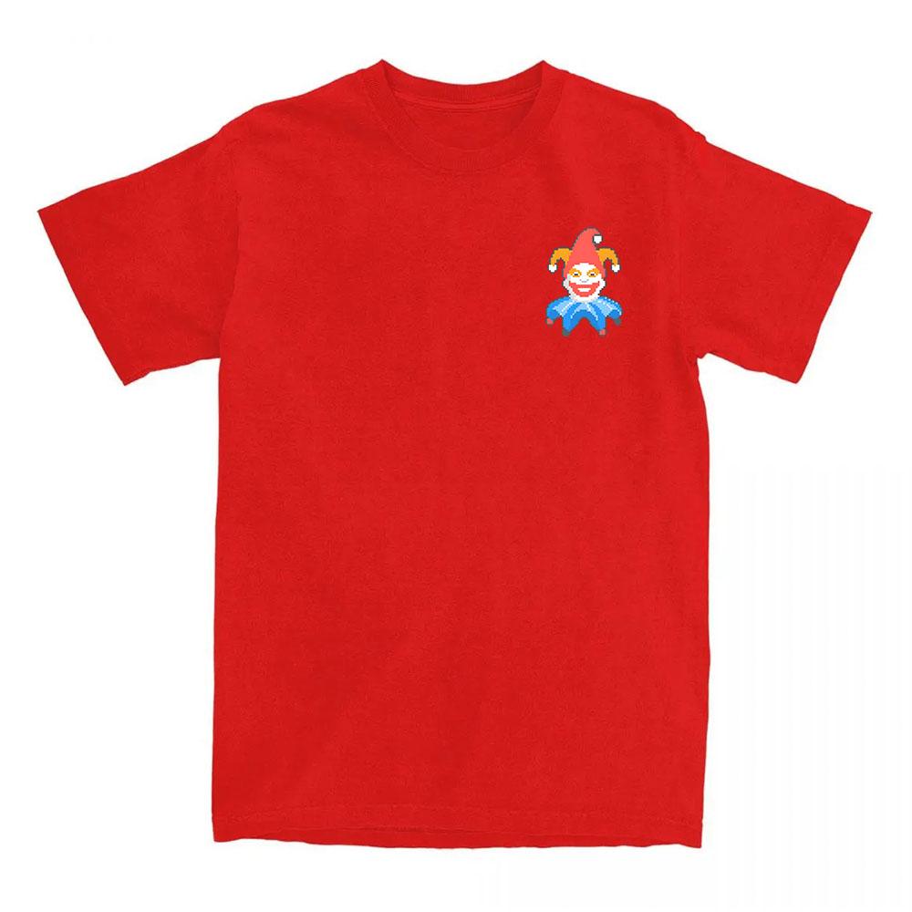

Jimbo s T-Shirt Game Balatro Graphic Printing Tees Cotton Short Sleeve Streetwear Unisex T Shirt XXL червоний