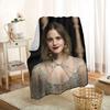 New Arrival Emma Watson Blankets Printing Soft Blanket Throw On Home/Sofa/Bedding Portable Adult Travel Cover Blanket