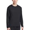 Under Armour Motion Comfortable Round Neck Pullover Sweat-Wicking Breathable Long Sleeve T-Shirt Men T-Shirts Black 1387390-001