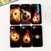 Soccer NO 7 Football No7 Phone Case for Apple iPhone 17 16 14 15 Plus Pro Max 16E ProMax + 15Plus 15+ 16+ Protective Cover