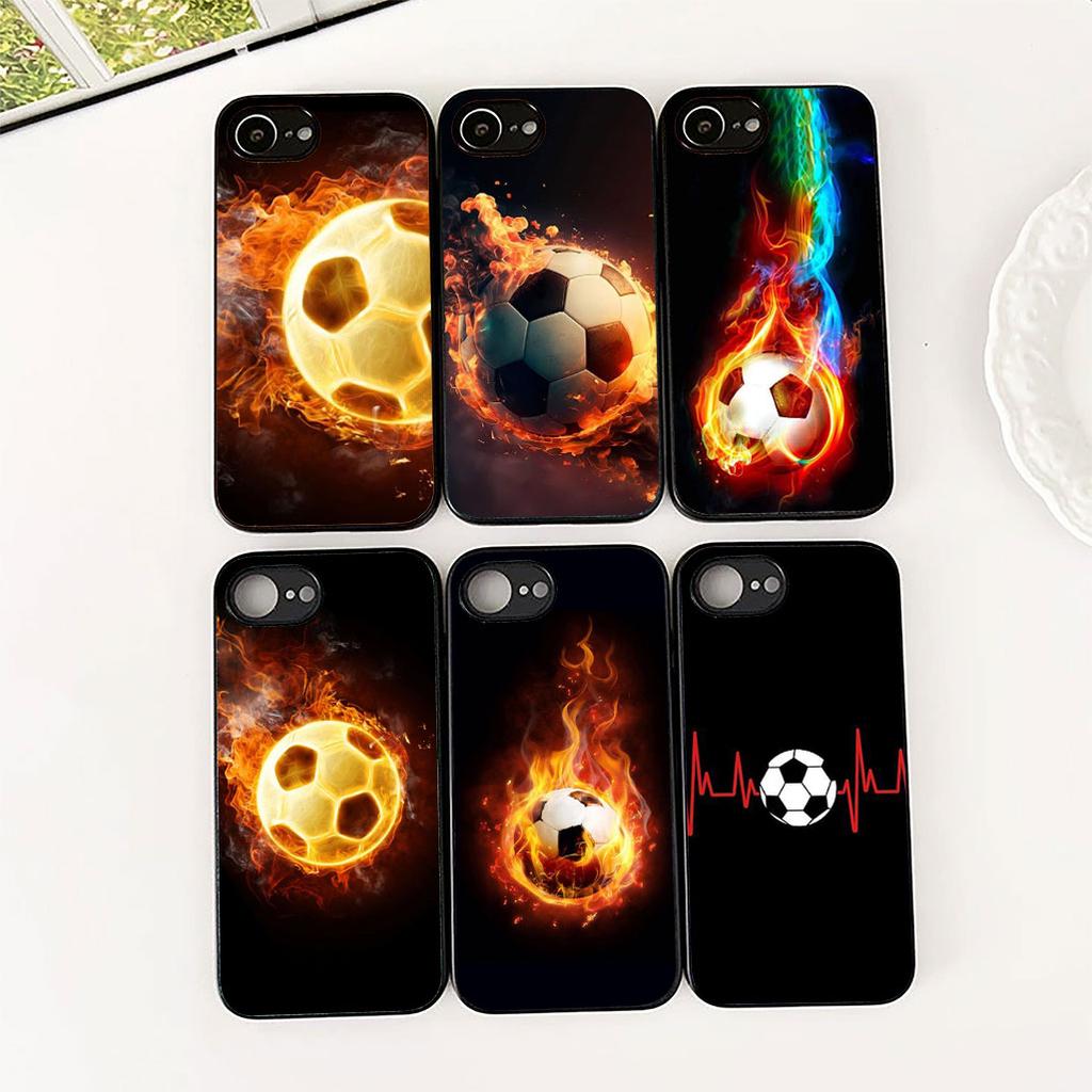 Soccer NO 7 Football No7 Phone Case for Apple iPhone 17 16 14 15 Plus Pro Max 16E ProMax + 15Plus 15+ 16+ Protective Cover