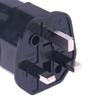 Copper Conductor European To English Plug ABS Housing 16A English Standard Converter 250V with Fuse