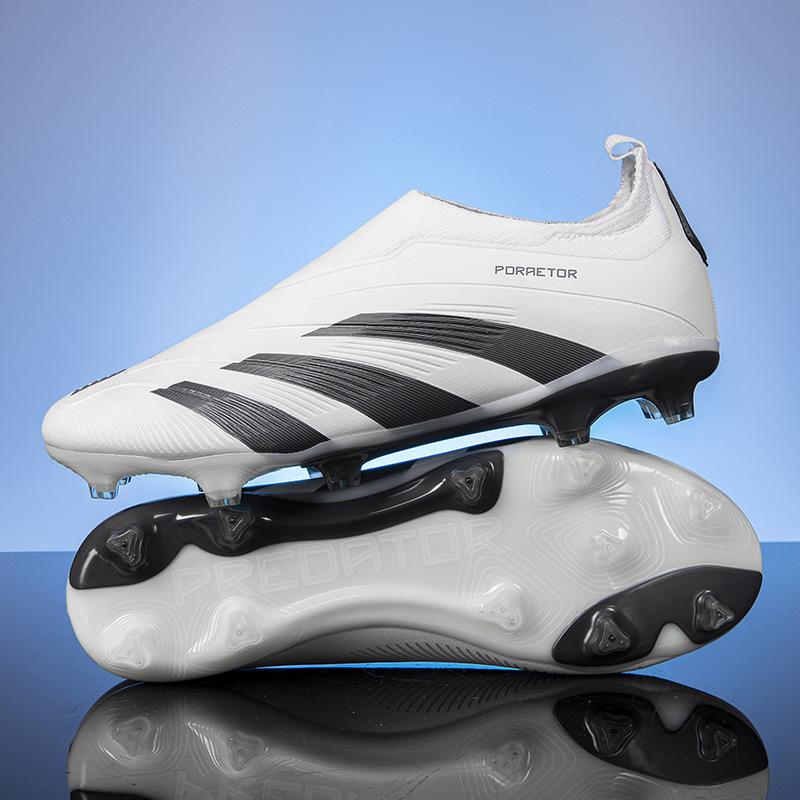 Spot 2025 football shoes men's low-top adult long nails TF broken nails artificial grass training shoes