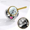Charms Heart Love Oath Bead Pr 925